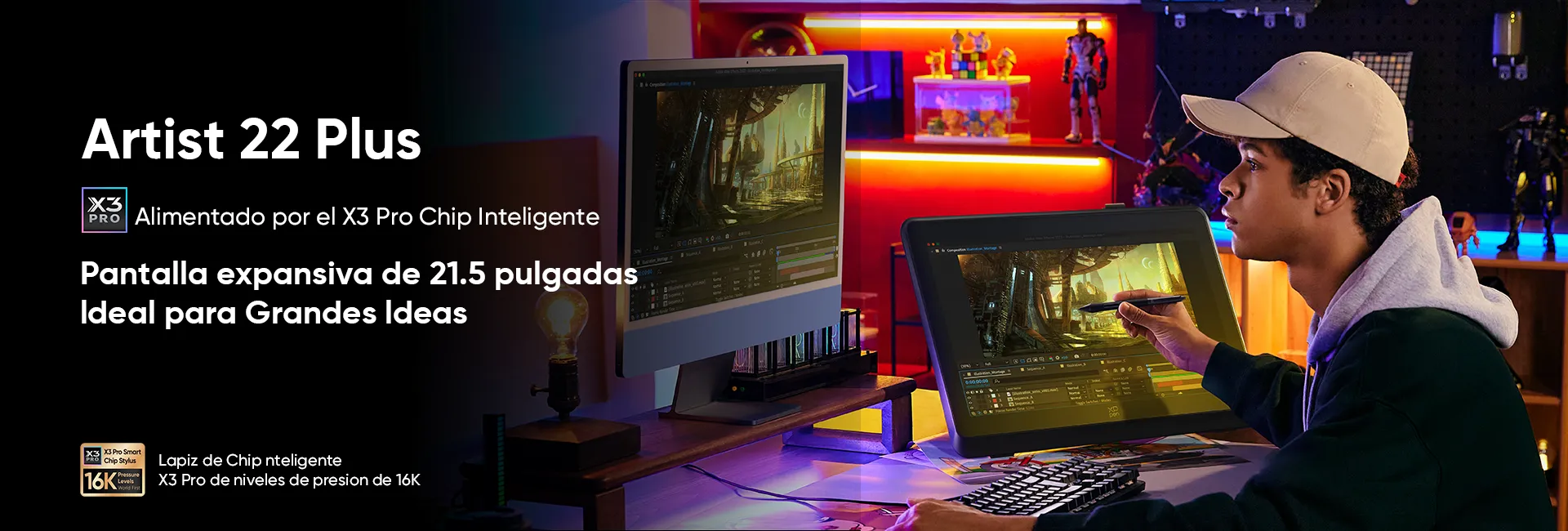 XPPEN Tienda Oficial Chile Tabletas Gráficas y Pantallas Gráficas