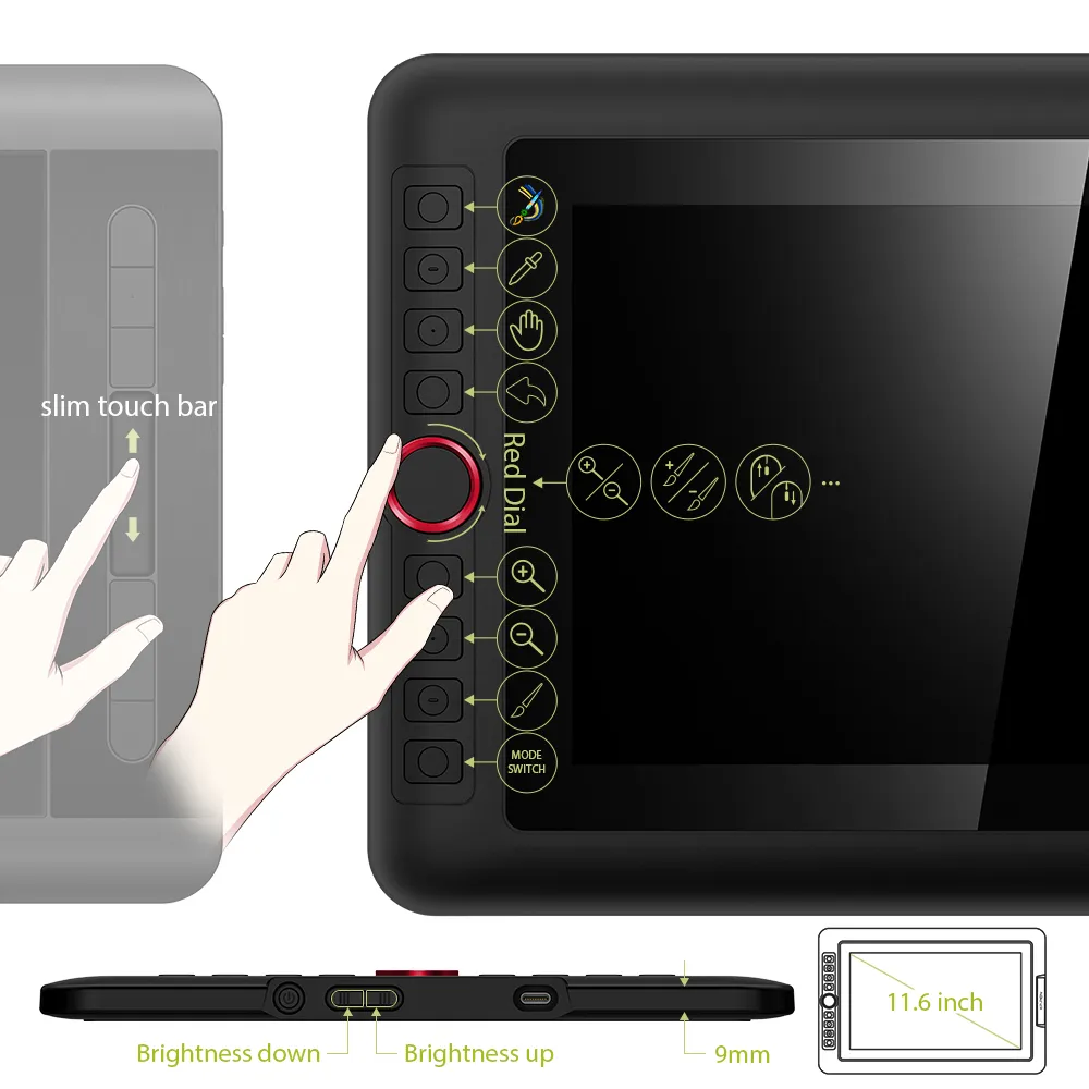 Xp-Pen Artist 12 Pro Graphics 2024 Display Tablet