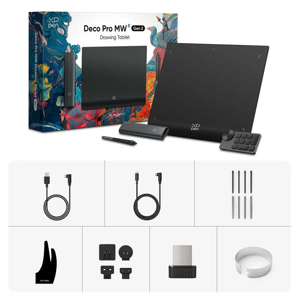 Deco Pro Gen. 2 MW/LW/XLW | XP-PEN Offizielles Store