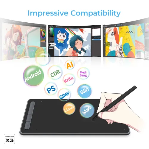 Deco L creative drawing tablet for artists | XP-Pen Europe