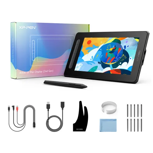 Artist 10 (2nd Generation) Affordable Pen Display Tablet