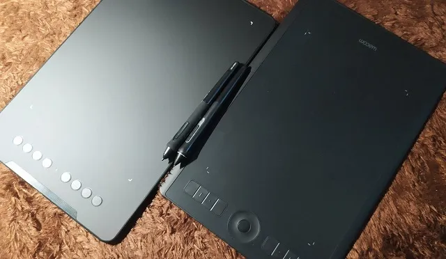 XP-Pen Deco 01 V2 VS Wacom Intuos Pro tegneplade.jpg