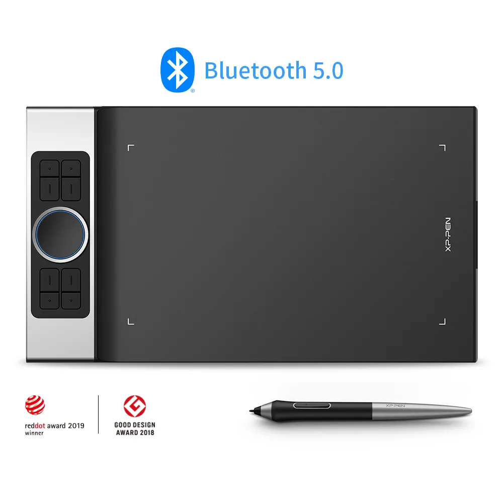 液タブ・ペンタブ XP-PEN Deco Pro MW Deco Pro SW/MW Bluetooth Professional Drawing Pen Tablet