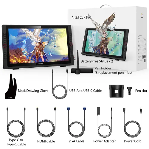Artist 22R Pro large-screen drawing monitor | XP-Pen Europe Artist 22R Pro large-screen drawing monitor | XP-Pen Europe