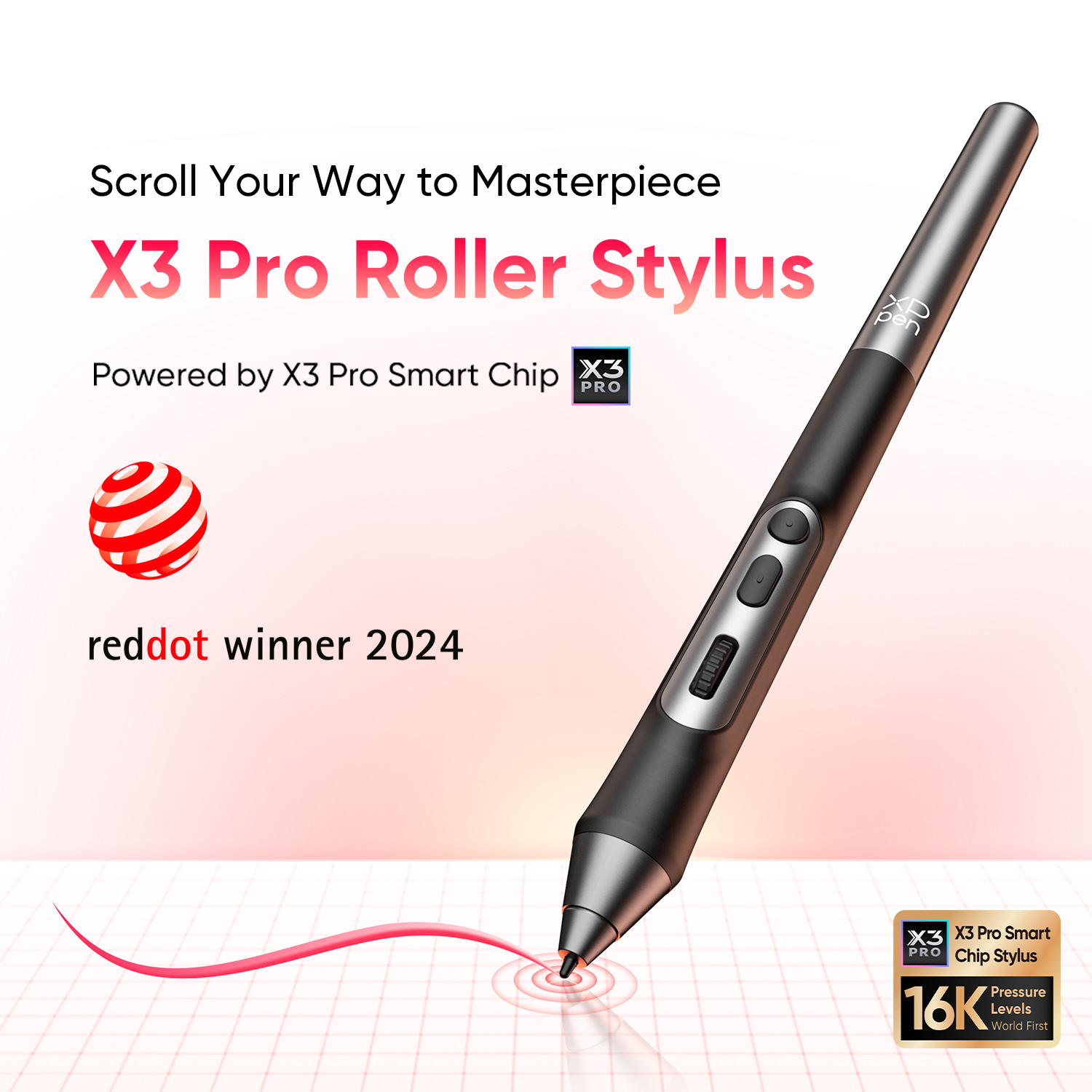 X3 Pro Roller Stylus