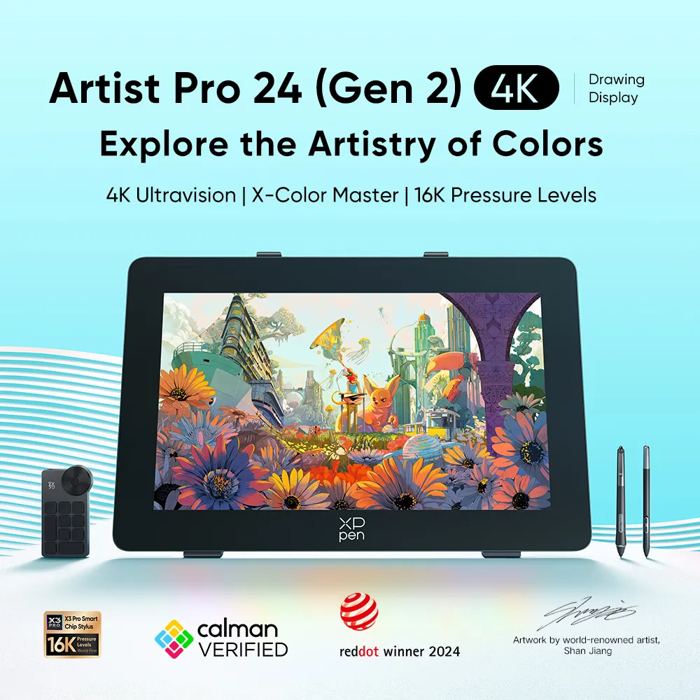 Artist Pro 24 (Gen2) 4K | XPPen US Official Store