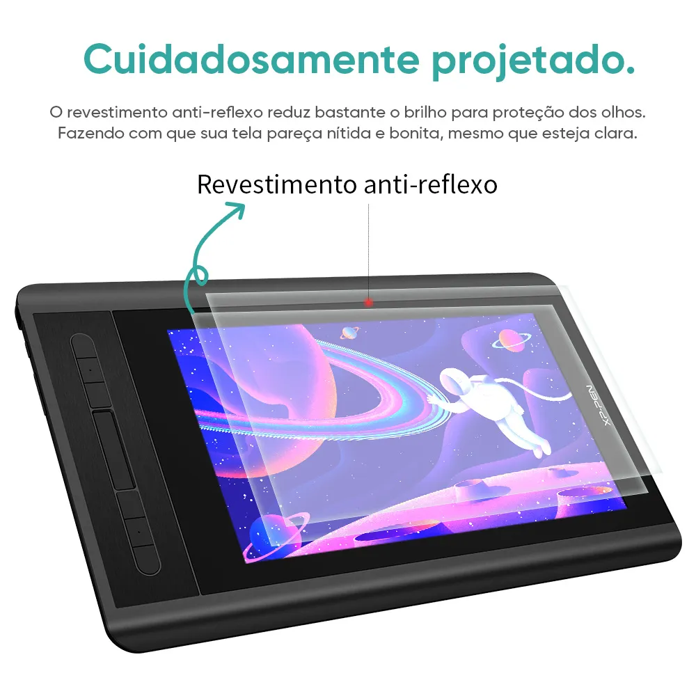 XP-PEN Artist12 11.6 Inch FHD Mesa Digitalizadora Pen Display Graphic  Monitor with PN06 Battery-Free Caneta Multi-Function Luva 8192 Níveis de  Pressão | Amazon.com.br