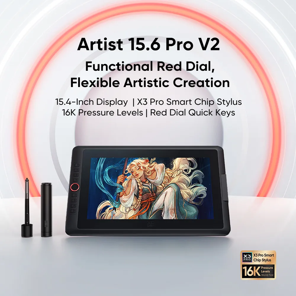 XP-Pen Artist 15.6 Pro レビュー | 約4〜5万円の高コスパ液晶ペンタブレット | XPPen公式サイト