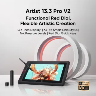 Artist 13.3 Pro V2 - 16K Pressure