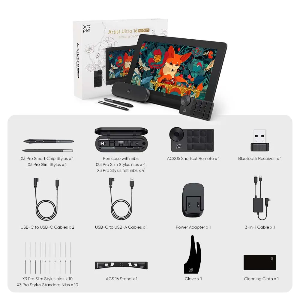 Artist Ultra 16 - 4K Display with Touch