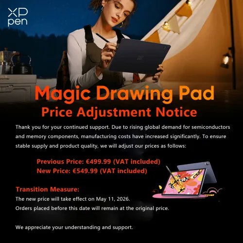 Magic Drawing Pad Keyboard Edition | XP-Pen IE official store