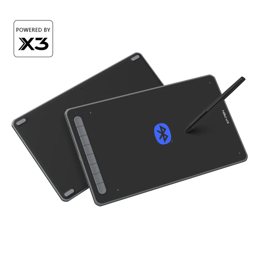 XP-PEN Deco LWペンタブレット (ブラック) 新世代のペンタブレット「Deco L & Deco LW」X3スマートチップの採用