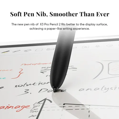 X3 Pro Stylus Pencil 2 for Magic Note Pad