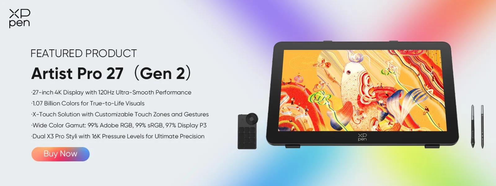 Producto destacado XPPen Artist Pro 27 (Gen 2)