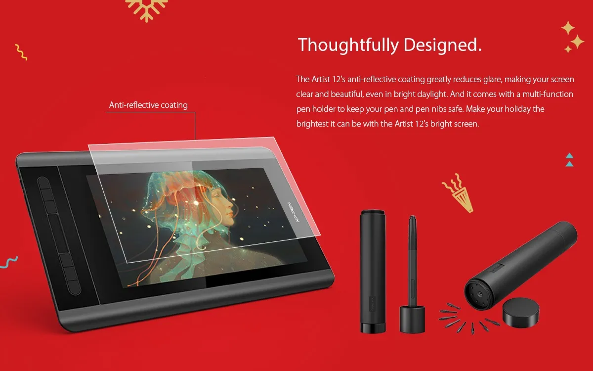 Artist Display 12 Holiday Edition | XPPen US Official Store