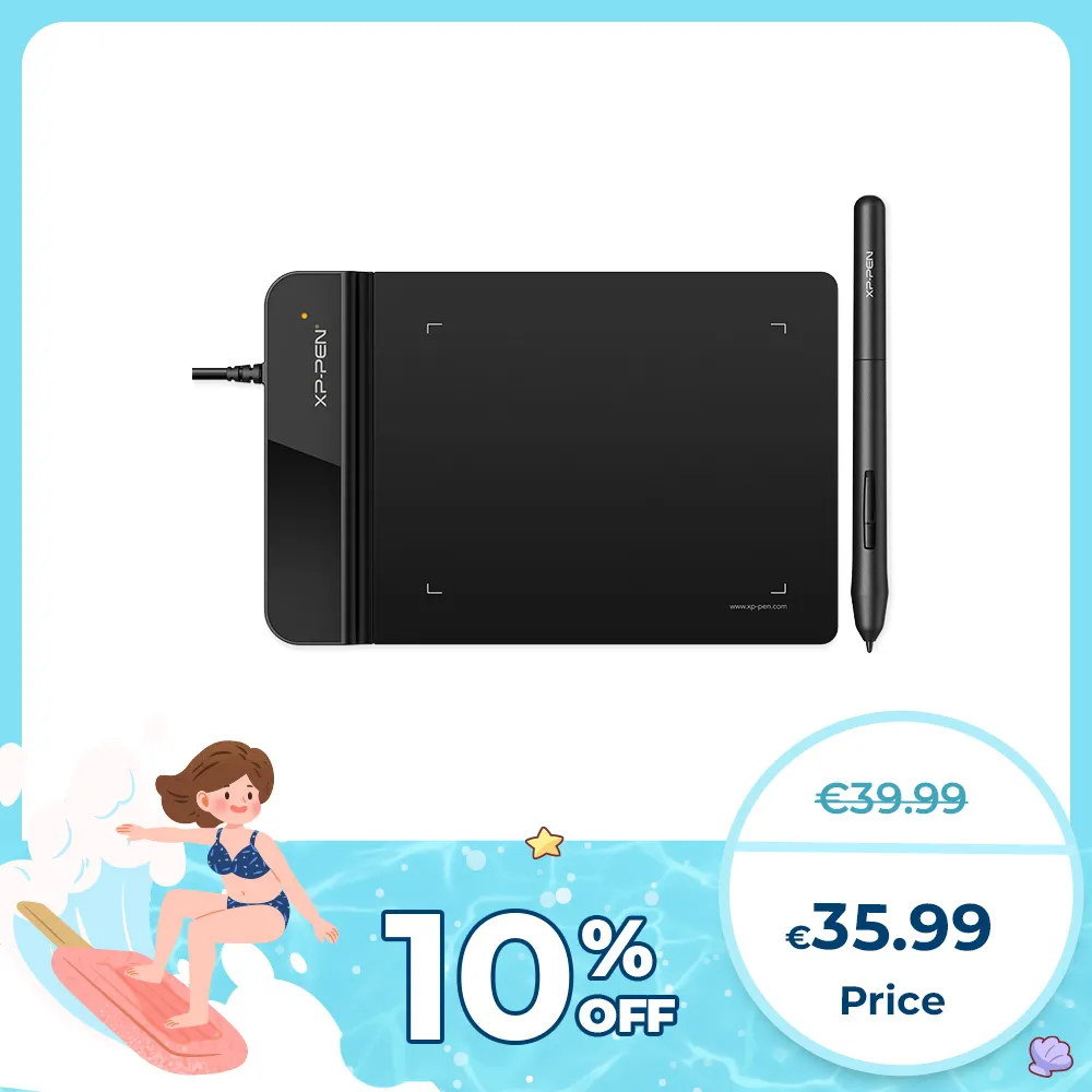 Star G430S Smallest children’s digital drawing pad | XP-Pen IE official ...