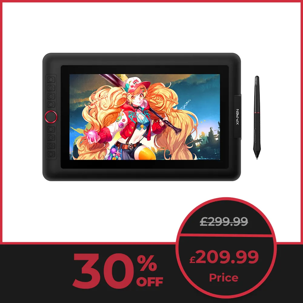 Artist 13.3 Pro affordable drawing tablet with screen | XP-Pen UK official  store