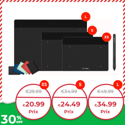 XPPen Deco Fun XS/S/L