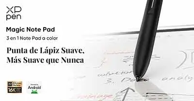 Lápiz X3 Pro Pencil 2 sin batería con doble punta intercambiable (suave/rígida)