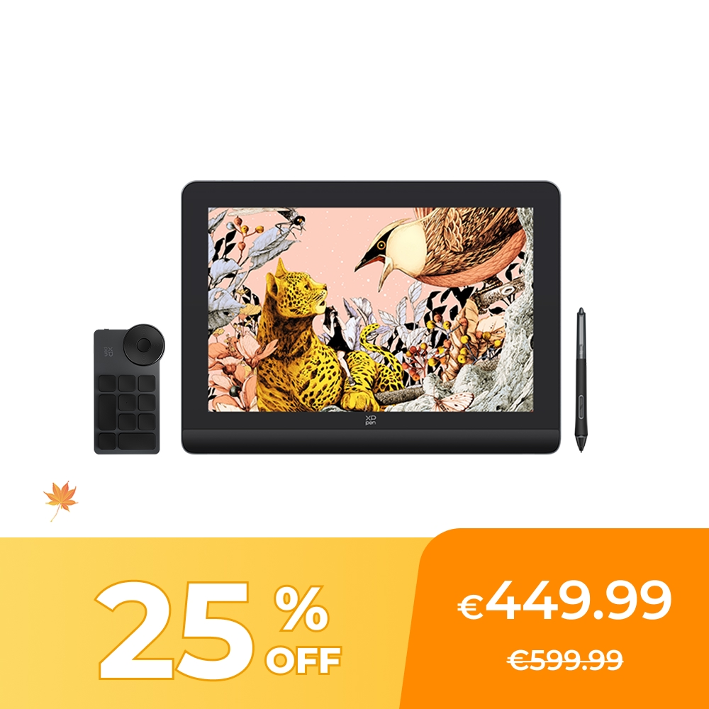 XP-PEN Artist16 pro 中古品 XP-Pen Artist 16 2nd Graphics Drawing Tablet FHD Fully
