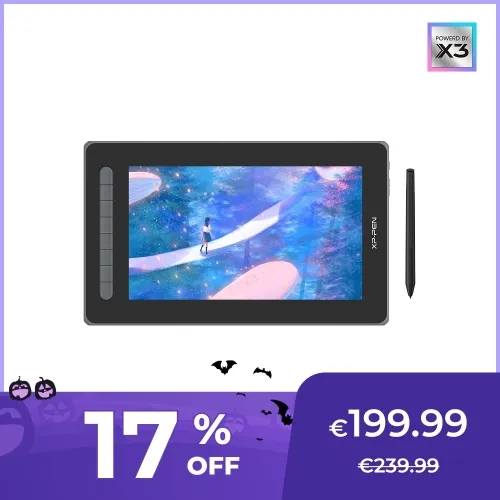 Artist 12 (2nd Gen) tablette graphique avec écran compact