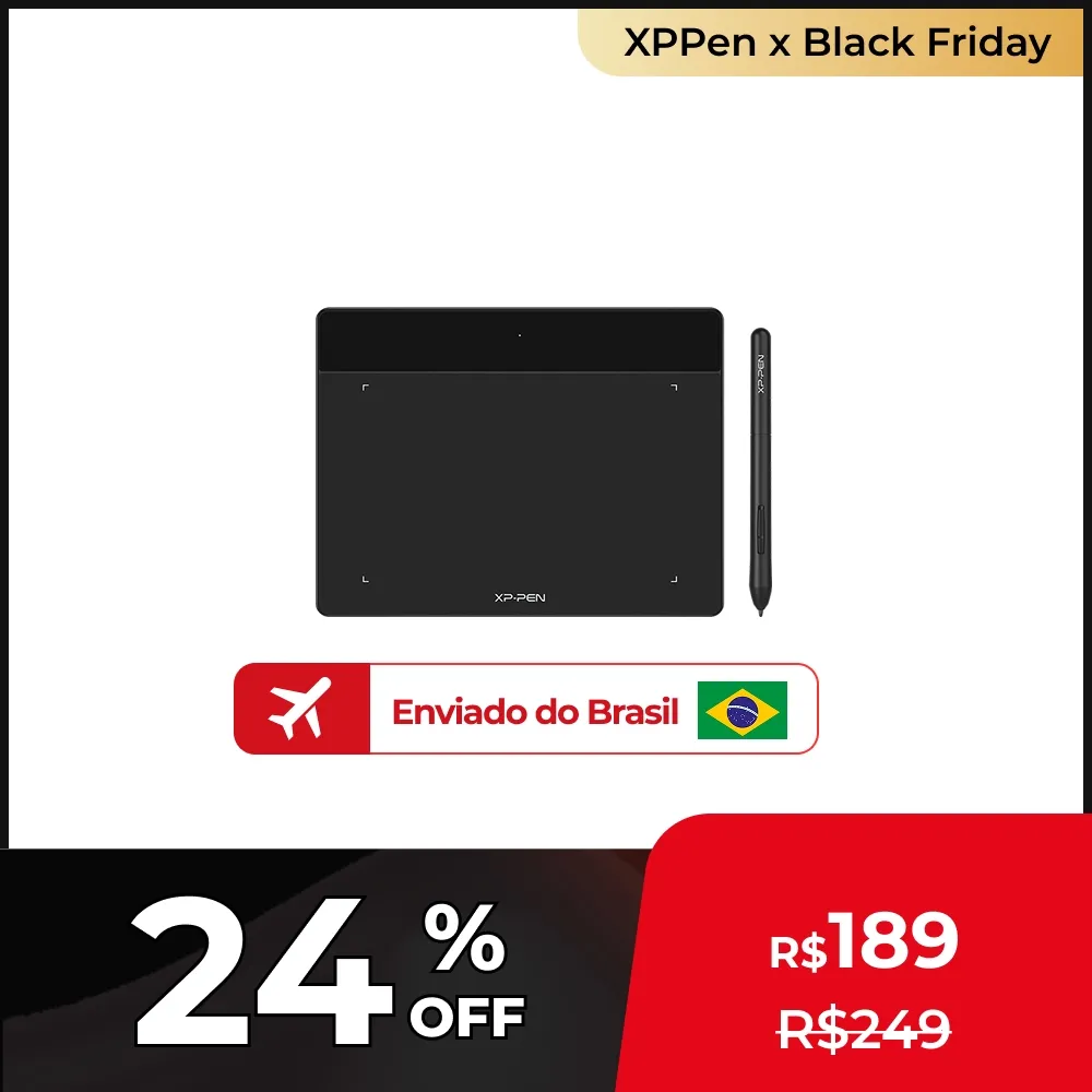 Mesa digitalizadora XPPen Deco Fun S - Suporte para função de