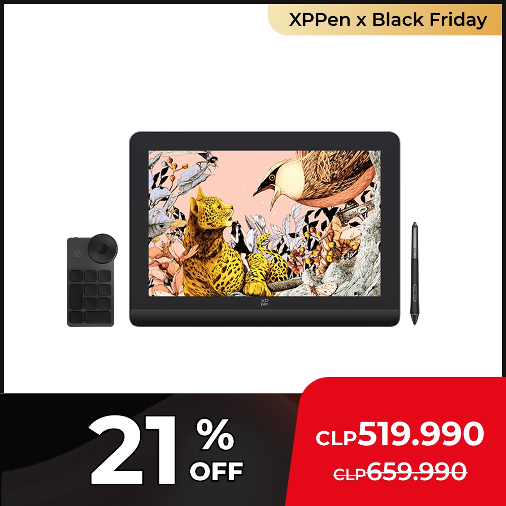 XPPen Artist Pro 16 (Gen 2) Tableta Gráfica con Pantalla | Niveles