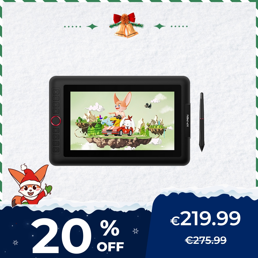 Artist 12 Pro Best budget laminated Pen Display Tablet | XP-Pen
