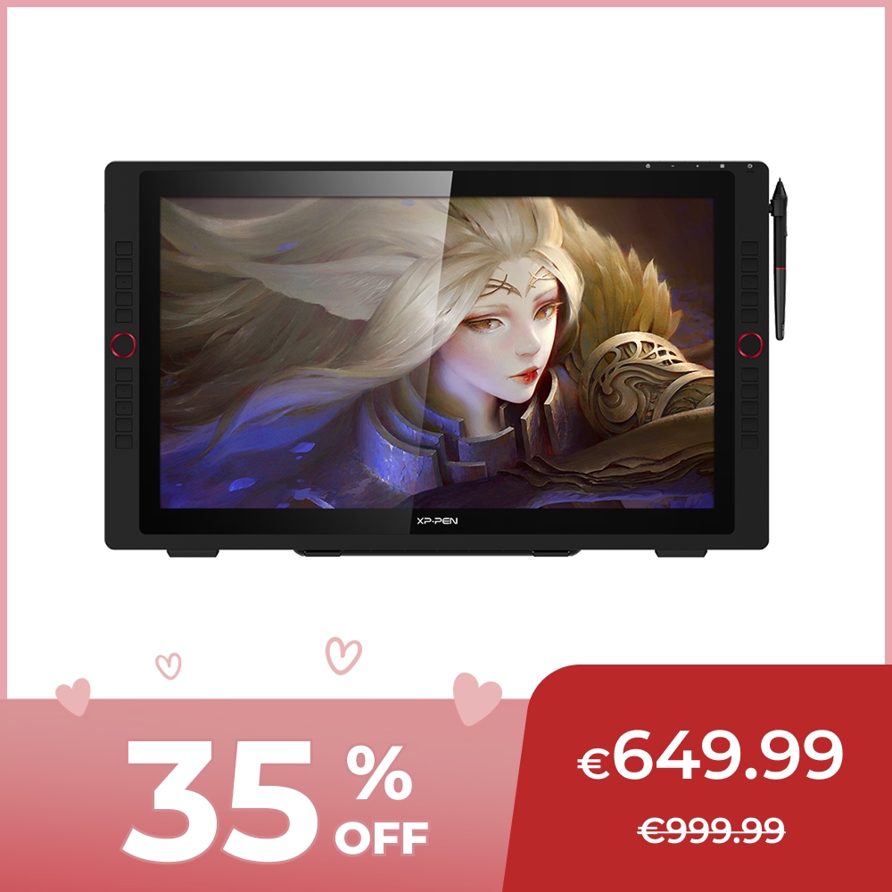 Artist 24 Pro 2560 x 1440 QHD 24 inch Best Budget Drawing Tablet