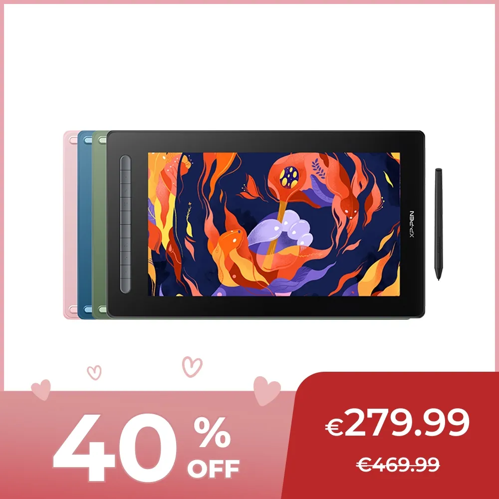 Artist 16 (2nd Gen) drawing monitor for professional artists and