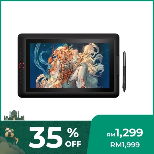 XP-Pen Artist Pro 16 Graphics Drawing Tablet – 15.4'' Full Laminated Display, X3 Stylus, 8192 Pressure