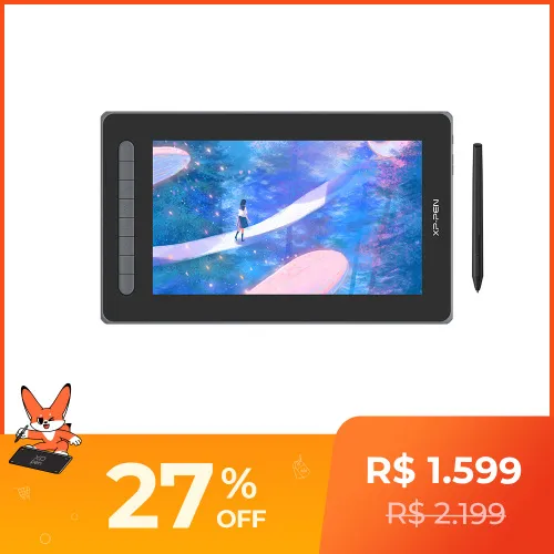 Display Interativo XPPen Artist 12 (2nd Gen) | Mesa Digitalizadora