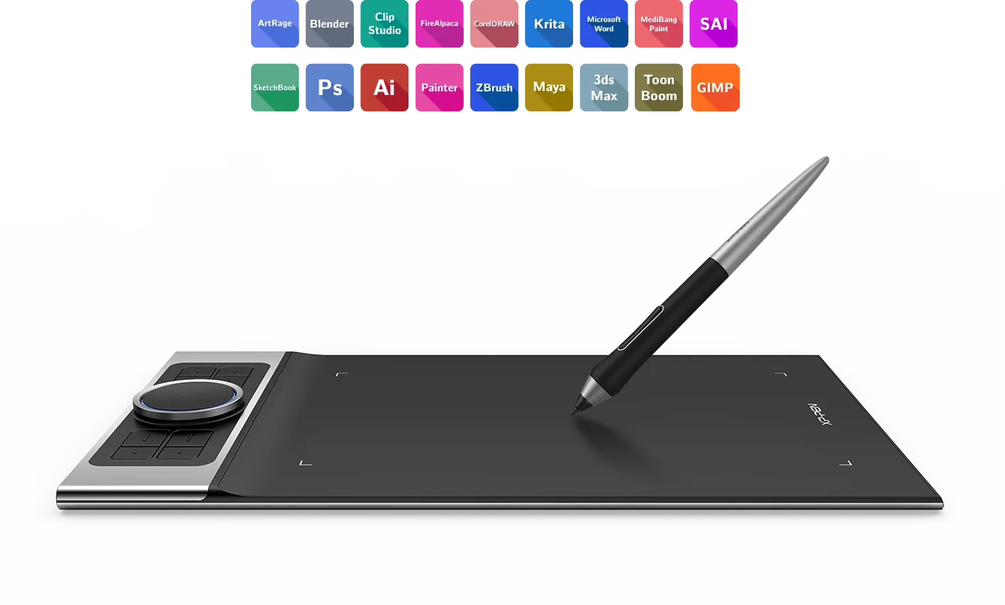 Deco Pro SW/MW Bluetooth Professional Drawing Pen Tablet | XPPen