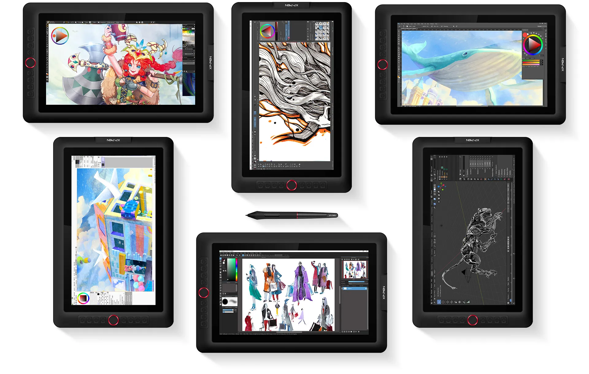 Artist 15.6 Pro best professional drawing screen | XP-Pen UK 