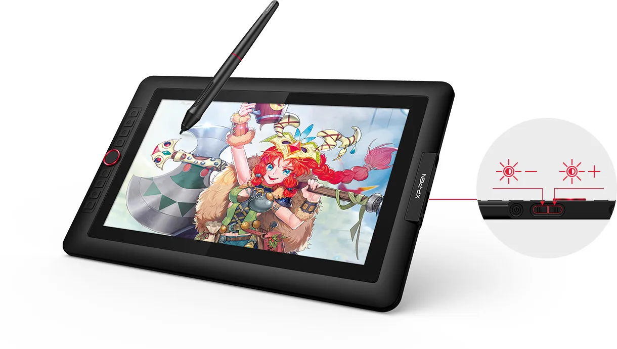 XPPen Artist15.6 Pro 液晶タブレット 傾き検知 筆圧8192レベル 色域88 