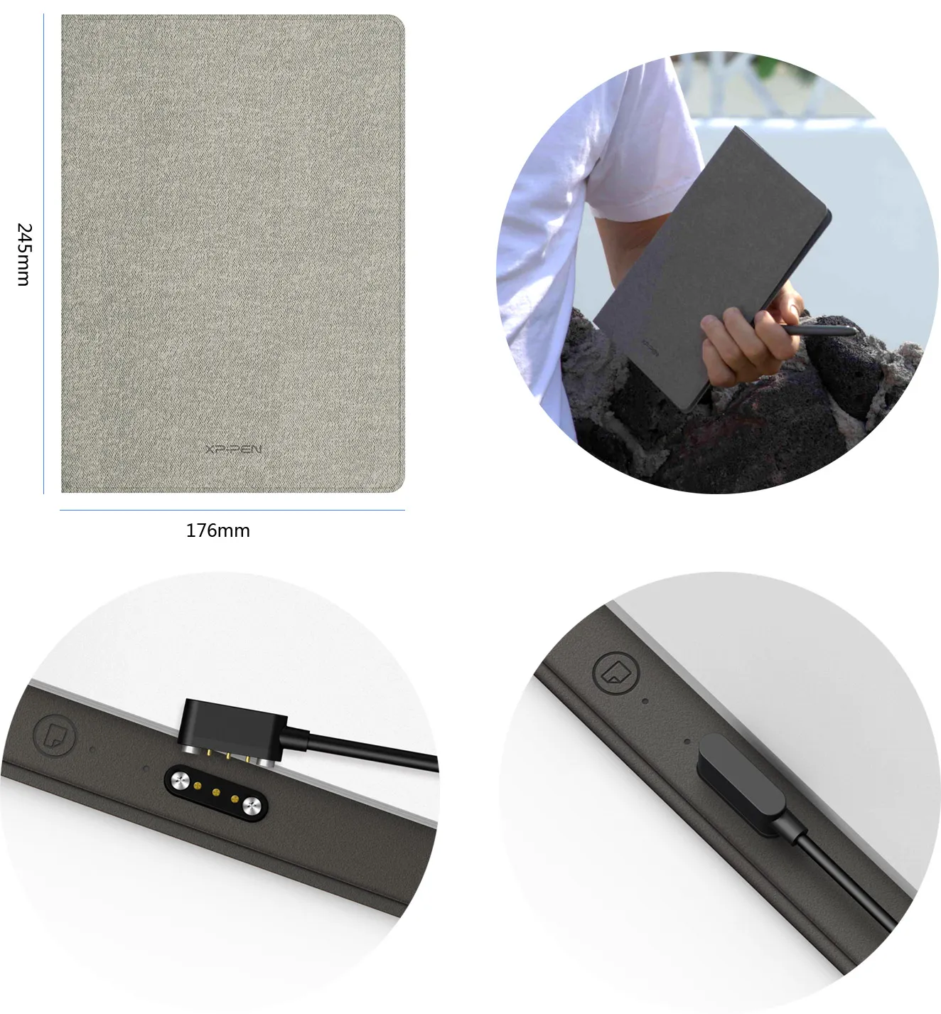XP-Pen Note Plus Smart notepad With an exquisite and light weight design