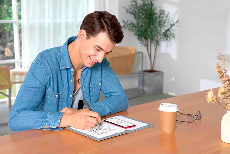 Digitize your handwriting with XP-Pen Note Plus Smart notepad