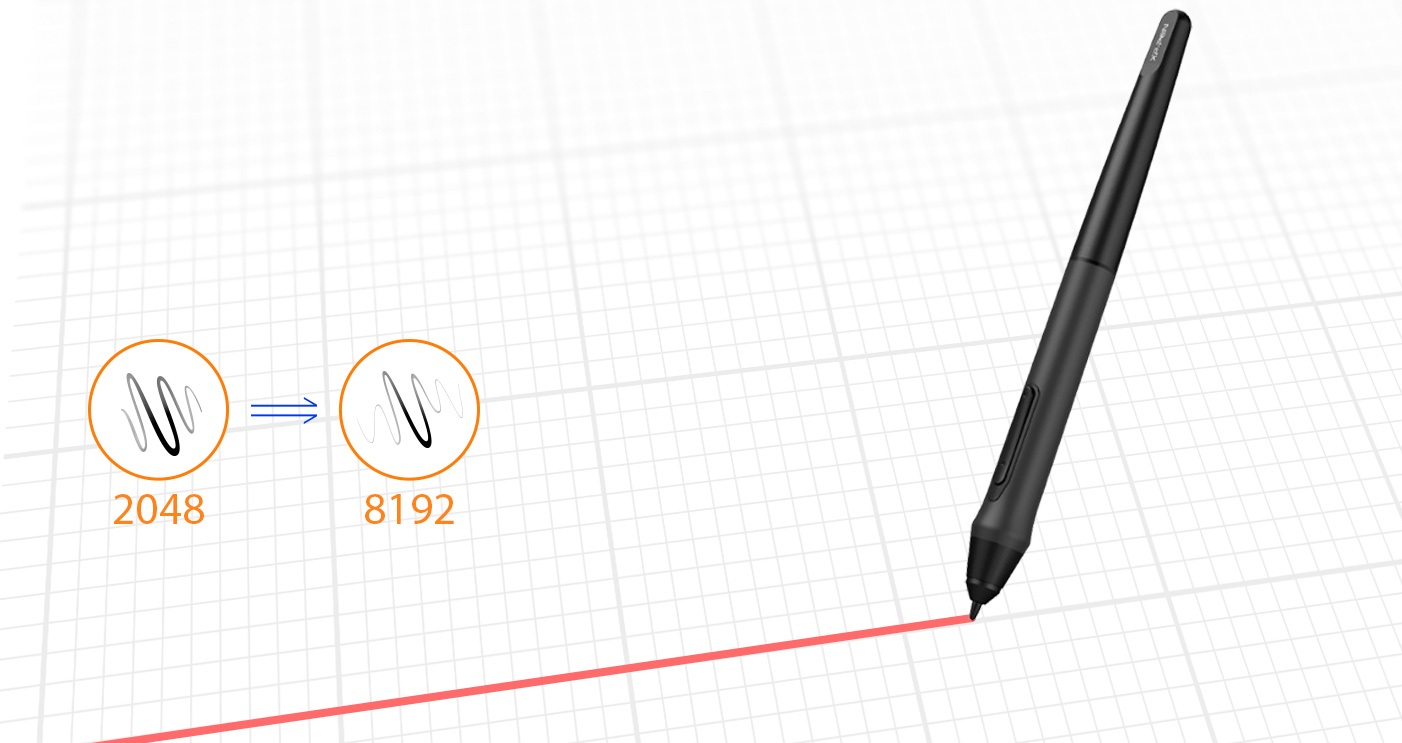 XP-Pen Artist 13.3 V2 Grafiktablett Mit Display Stift