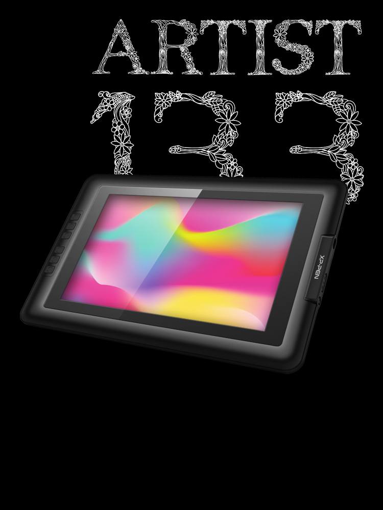 XP-Pen Artist 13.3 V2 Grafiktablett Mit Display:Die Zeichenoberfläche