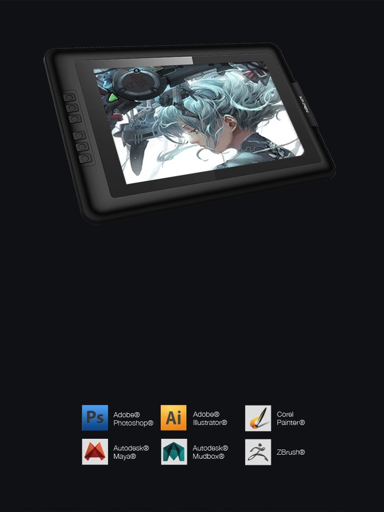 XP-Pen Artist 13.3 V2 Grafiktablett Mit Display:Kompatibilität