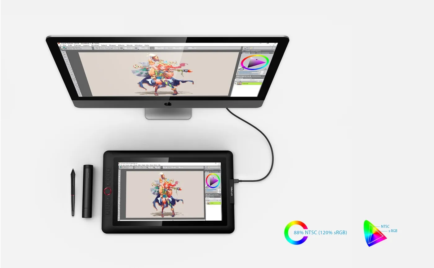 Artist 15.6 Pro  Display Tablet with 72% NTSC Color Gamut