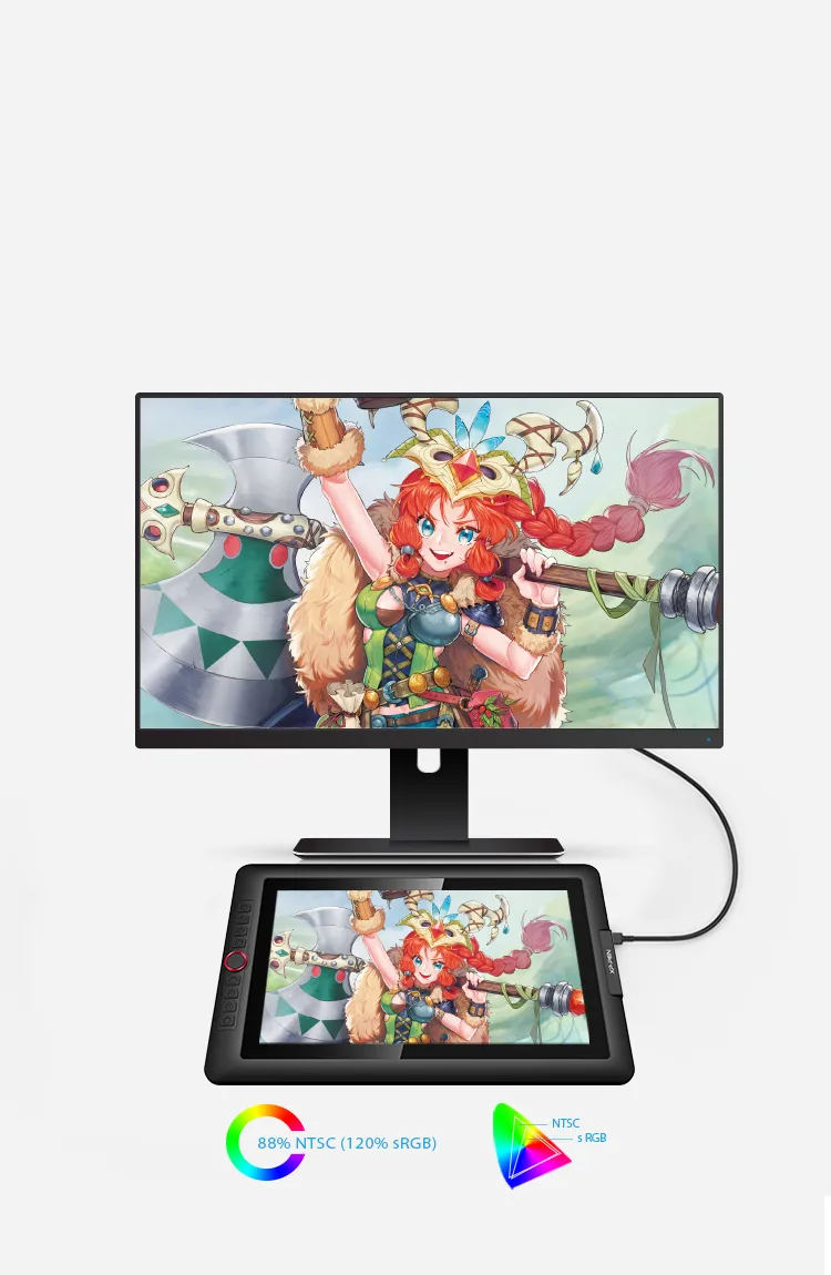 Artist 15.6 Pro  Display Tablet with 72% NTSC Color Gamut