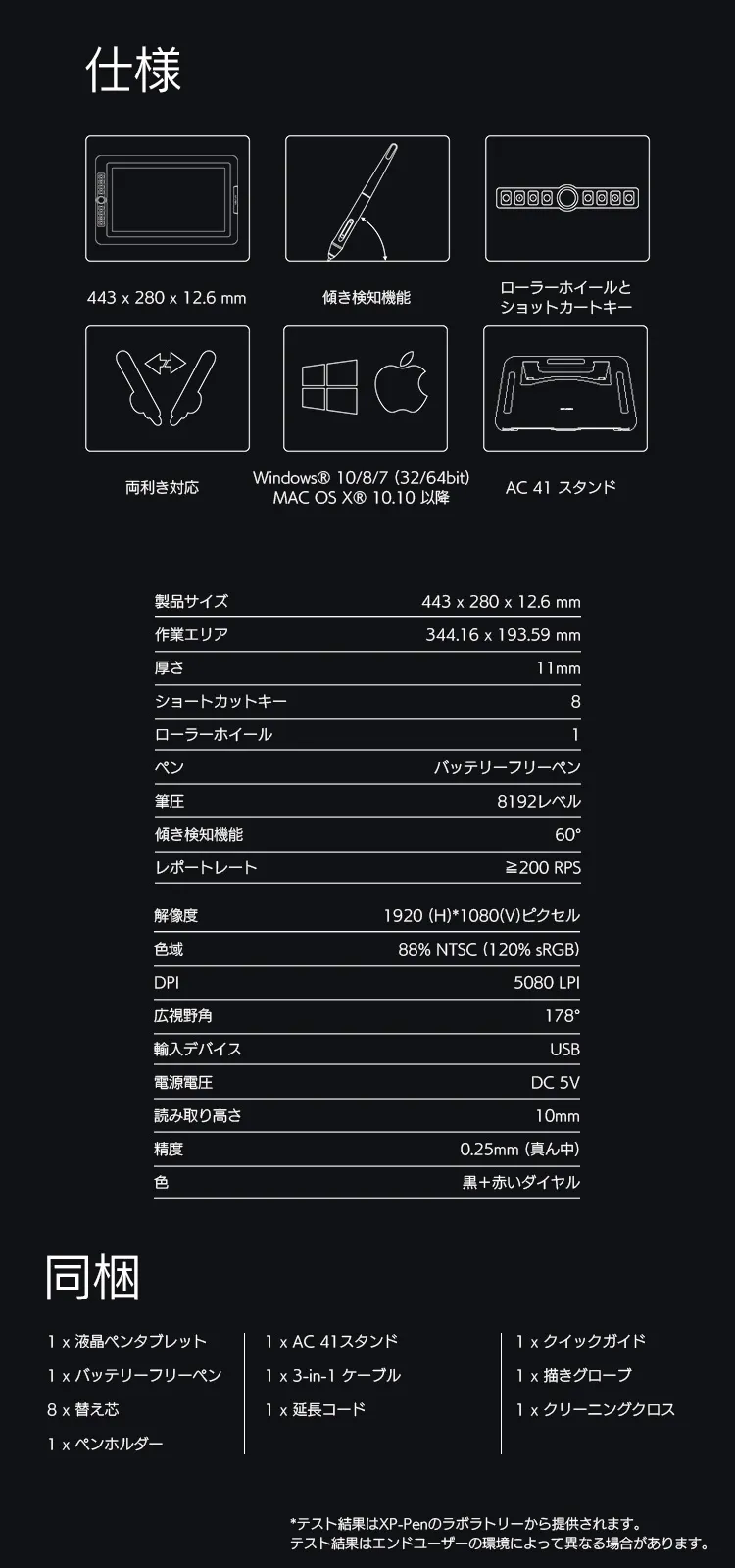 XP-PEN Artist15.6 Pro 液晶ペンタブレット 傾き検知機能付き X-Store人気液タブ | XPPen公式ストア