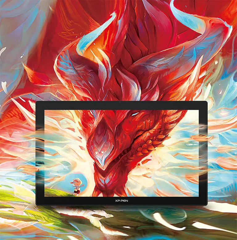 XP-PEN Artist 24(FHD) Graphic Tablet, 24 Inch Graphic Drawing Tablet with  Professional Screen, 132% sRGB, Compatible with Windows, MacOS, Chrome OS  and Linux, Active Surface: 53 x 30 cm : Amazon.co.uk: Computers