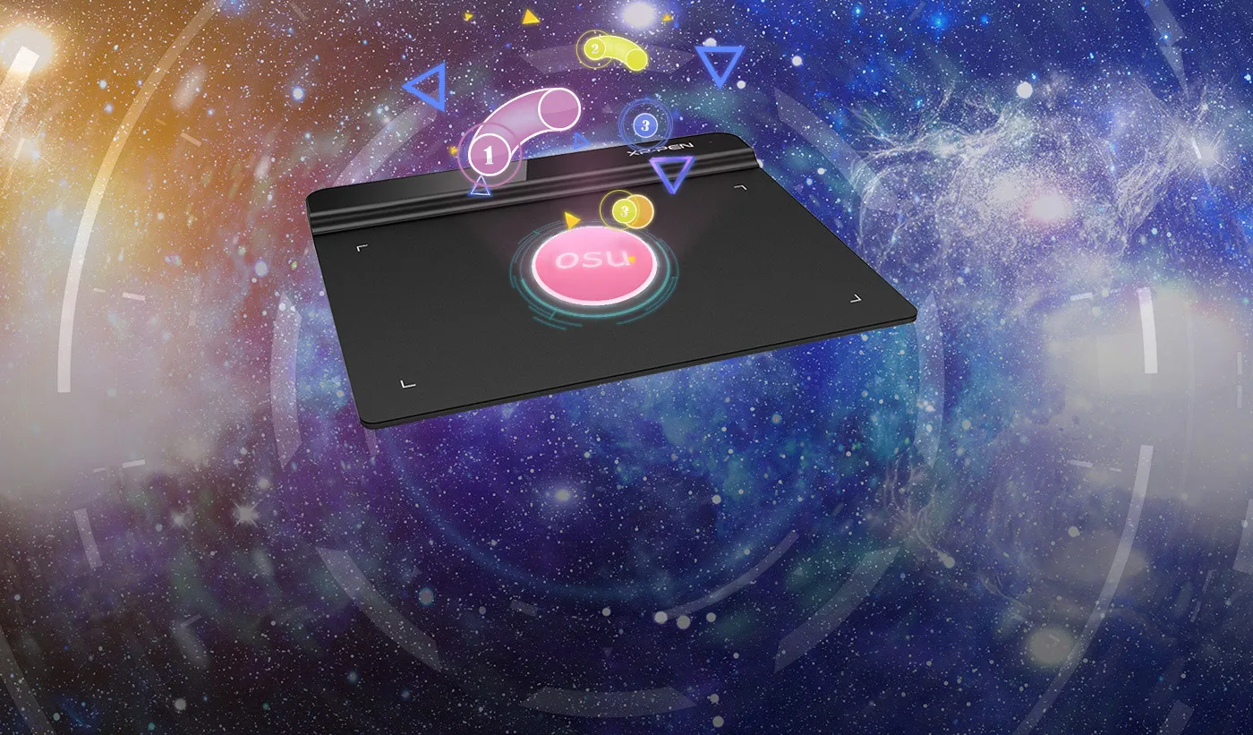 XP-PEN Star G640 Grafiktablett:OSU Game Assistent