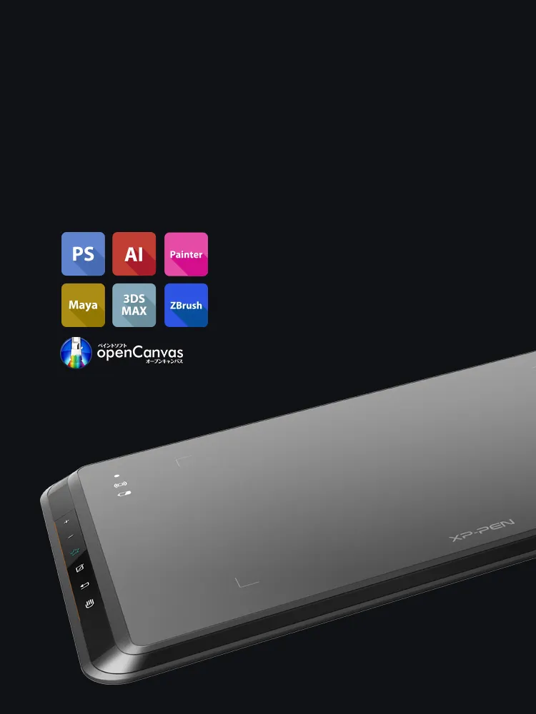 XP-Pen Star 05 Tableta Compatible Windows y Mac OS y programas de dibujo photoshop y illustrator