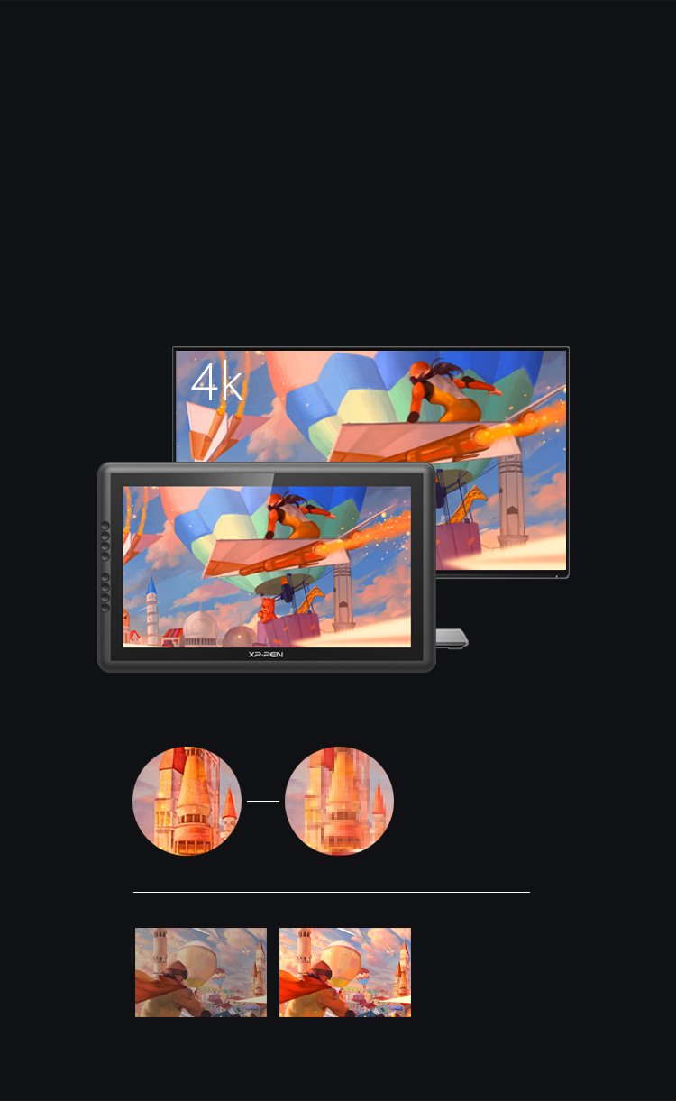 XP-PEN Artist 16 Pro Grafiktablett mit Display-02