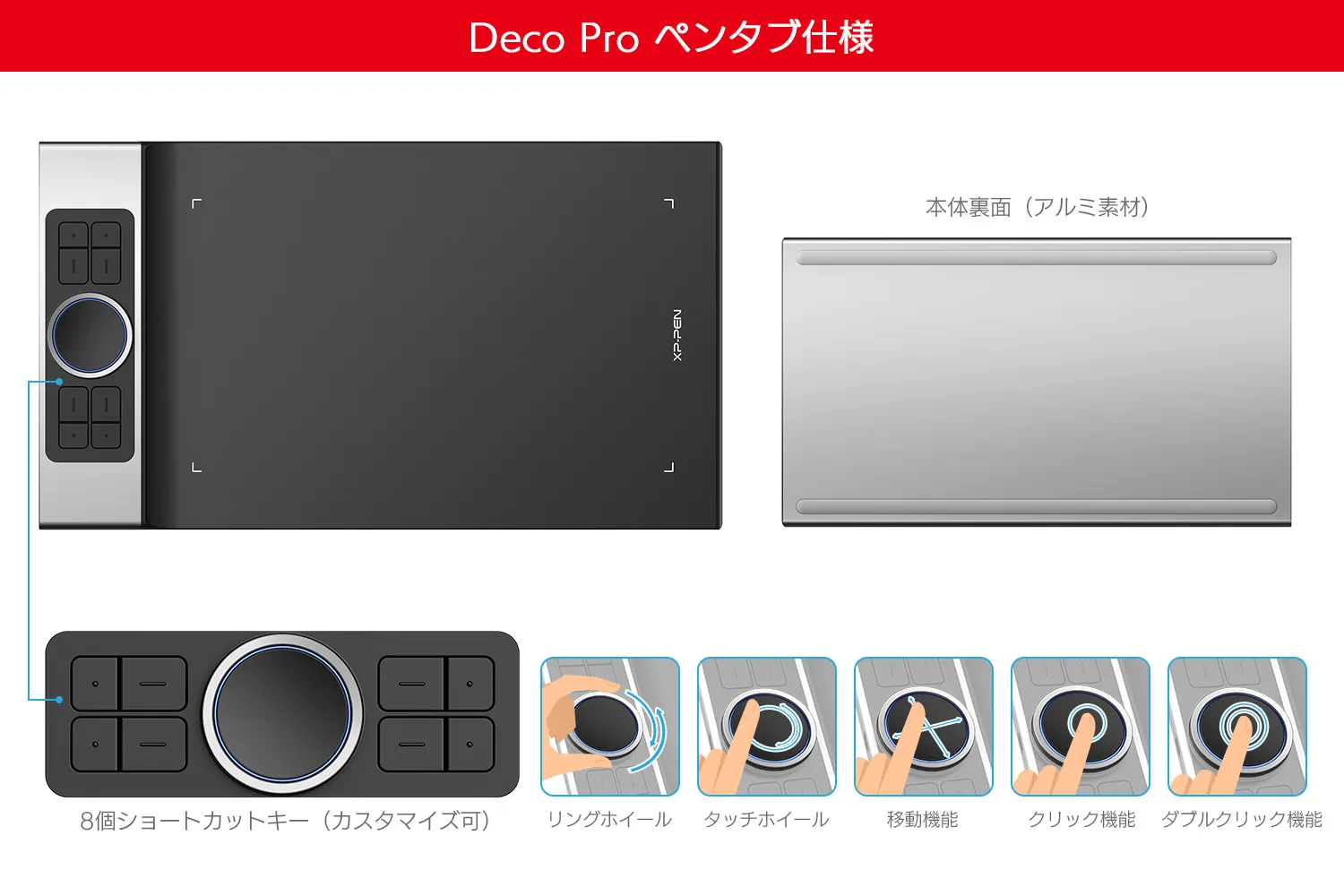 XP-Pen Deco Pro Sペンタブレット | XPPen公式ストア