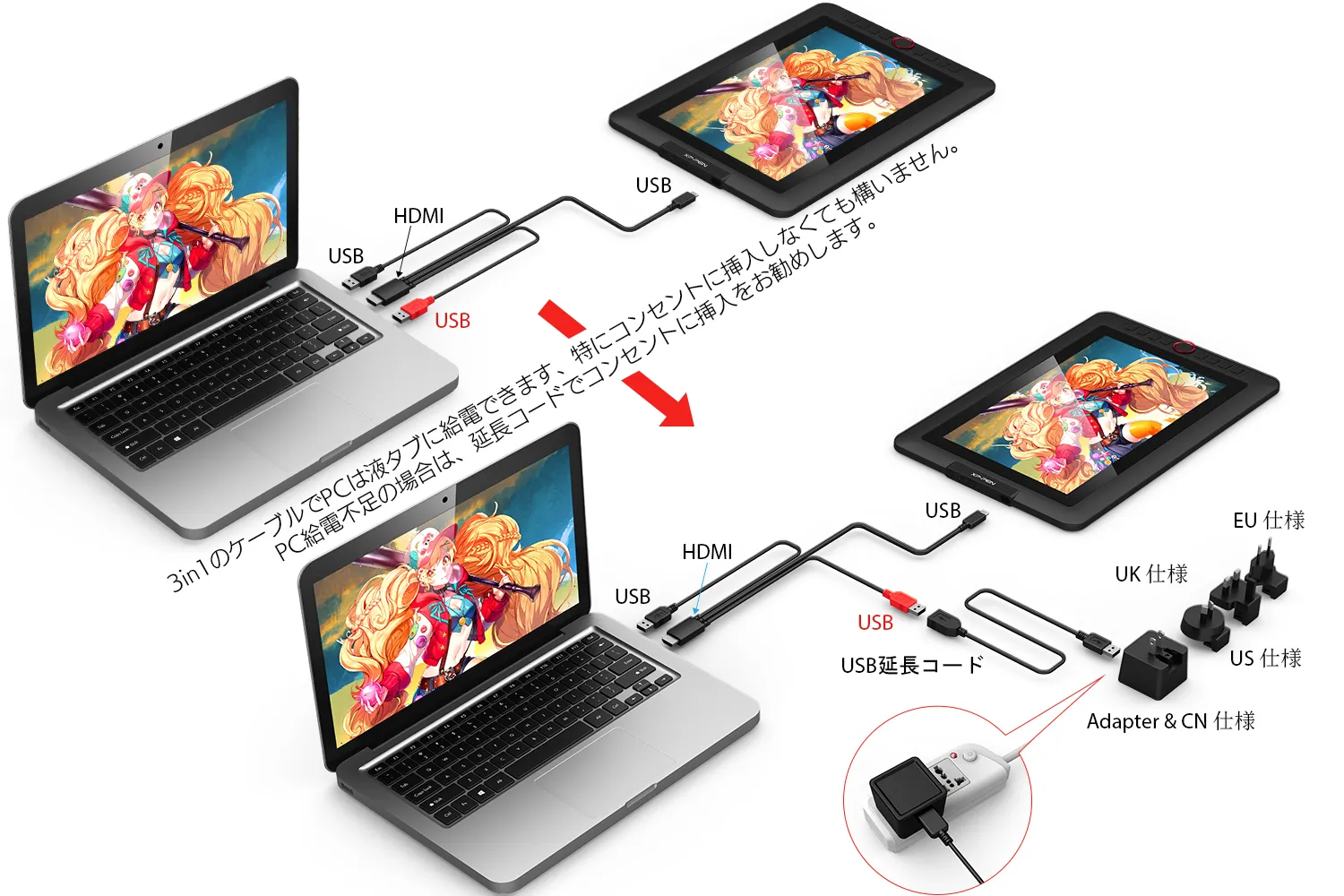 XP-PEN Artist13.3 Pro 新登場 超コンパクトで旅行でも連れて行ける液タブ | XPPen公式ストア