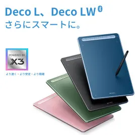Deco Fun ペンタブレット XS/S/L 3つのサイズ カラフル4色 学習・仕事・ゲーム・イラスト | XPPen公式ストア